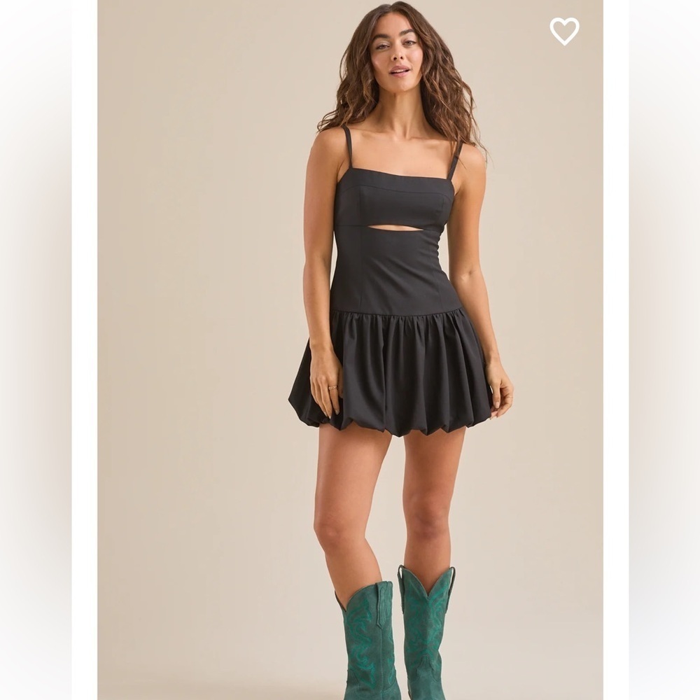 Altar’d State New With Tags Pen Bubble Mini Dress
